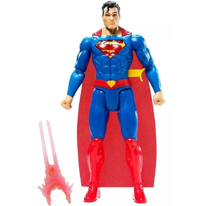 Boneco Super Homem Energia Kriptoniana Com Luz E Som Mattel