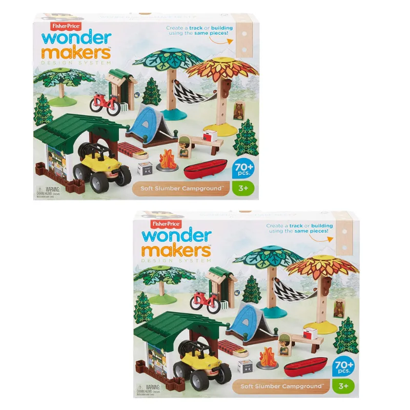 Kit de Mini Figuras e Acessórios - Wonder Makers - Acampamento de Aventuras - Fisher-Price