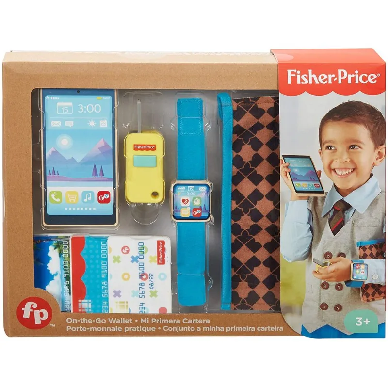 Fisher Price Conjunto a Minha Primeira Carteira Mattel GGT58