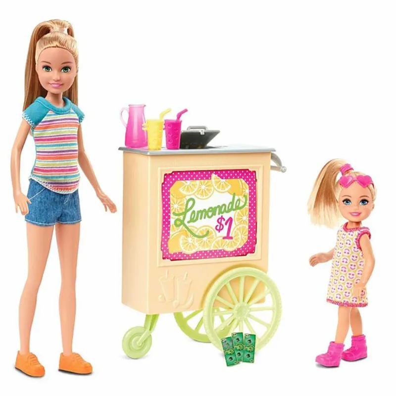 Boneca Barbie - Team Stacie - Barraquinha de Limonada - Mattel