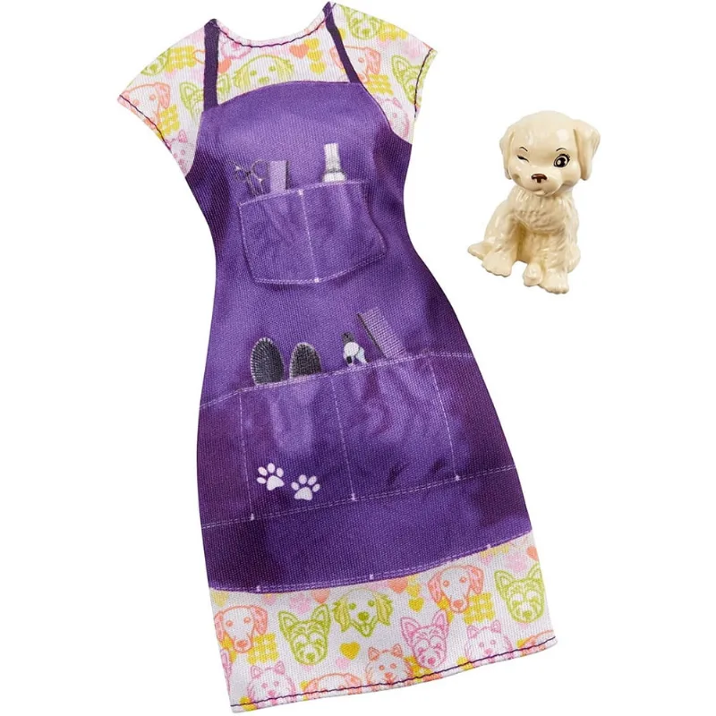 Roupa Barbie - Kit de Penteado de Cachorro