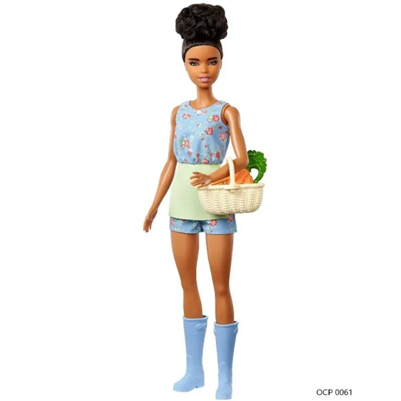 Boneca Barbie Doce Pomar da Fazenda Cesto com Cenouras - Mattel