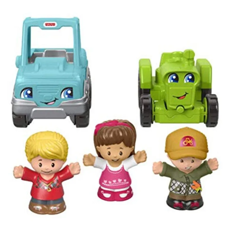 Fisher-Price Little People Truckin' Along Vehicle Gift Set