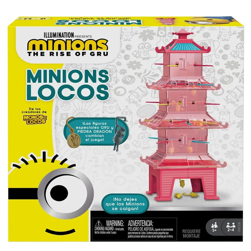 Jogo Minions Loucos GKC08 Mattel 28381