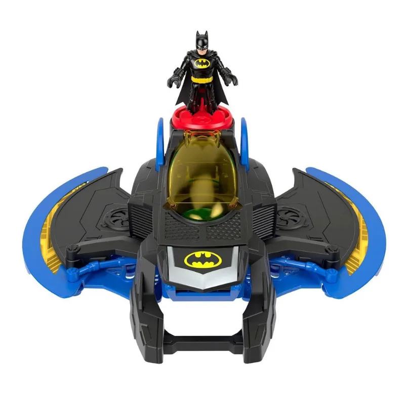 Conjunto Imaginext DC Super Friends Fisher-Price Batwing Lançador de Projéteis 121501