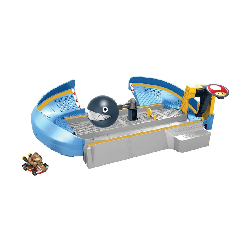 Pista Hot Wheels - Mario Kart - Chain Chomp - Mattel