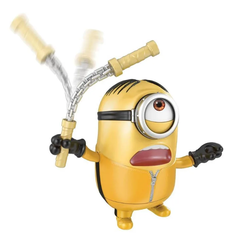 Boneco Mattel Minions Poderosos Stuar Kung Fu 41812