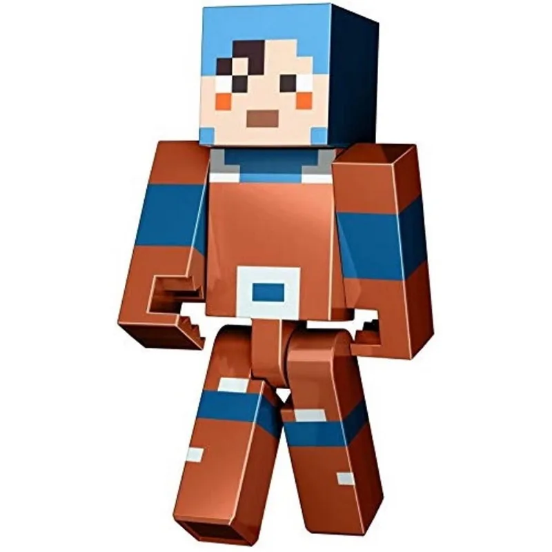 Minecraft Large Scale Action Figures Baseado em Minecraft e Minecraft Dungeons Video Games. Action Figures for Playing, Trading, and Collecting, Battle Toy for Boys and Girls Age 6 and Older