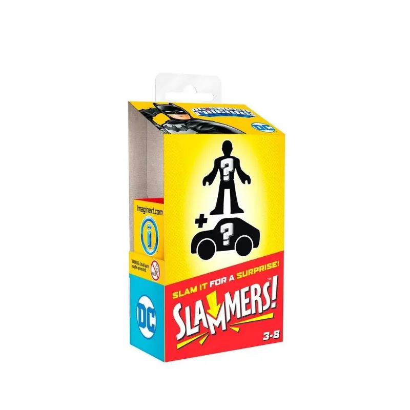 Mini Figura e Veículo - Imaginext - DC Comics - Slammers Surpresa - Fisher-Price