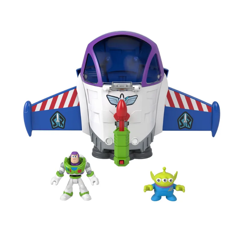 Veículo e Mini Figura - Imaginext - Disney - Toy Story - Nave Espacial do Buzz - Fisher-Price Veículo e Mini Figura - Imaginext - Disney - Toy Story - Nave Espacial do Buzz - Mattel