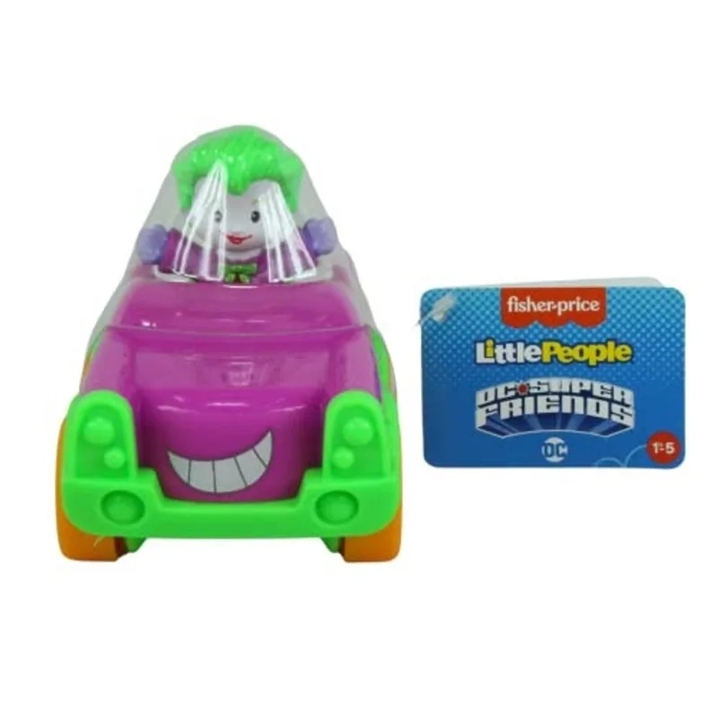 Fisher Price Little People dc Super Friends, Imaginext dc Superhero Toys, Criativo, Brinquedos Educacionais, Fisher Price Joker, Wheelies para tornar os tempos de contar histórias mais emocionantes