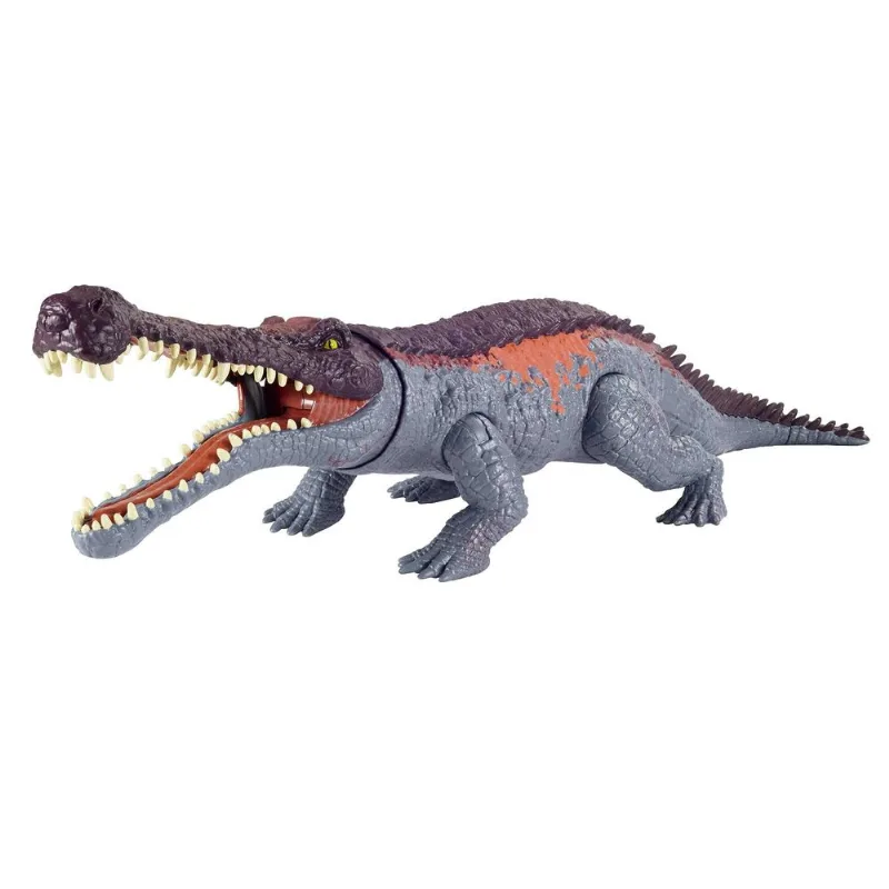 Boneco De Ação Mattel Jurassic World Massive Biters Sarcosuchus