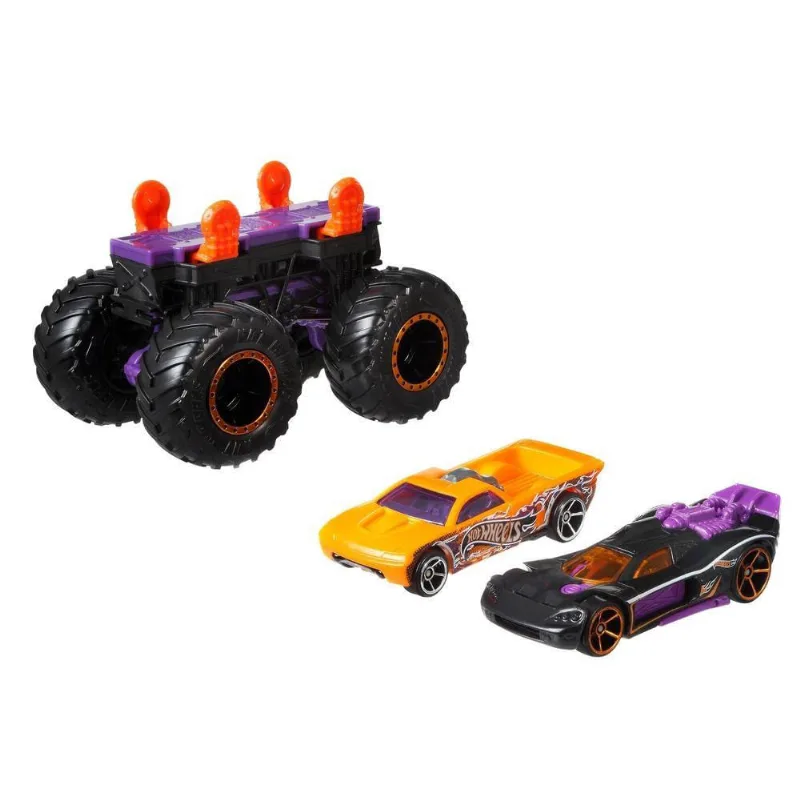 Carrinho Hot Wheels Monster Trucks GWW13-GWW16 Multicor Mattel 123067