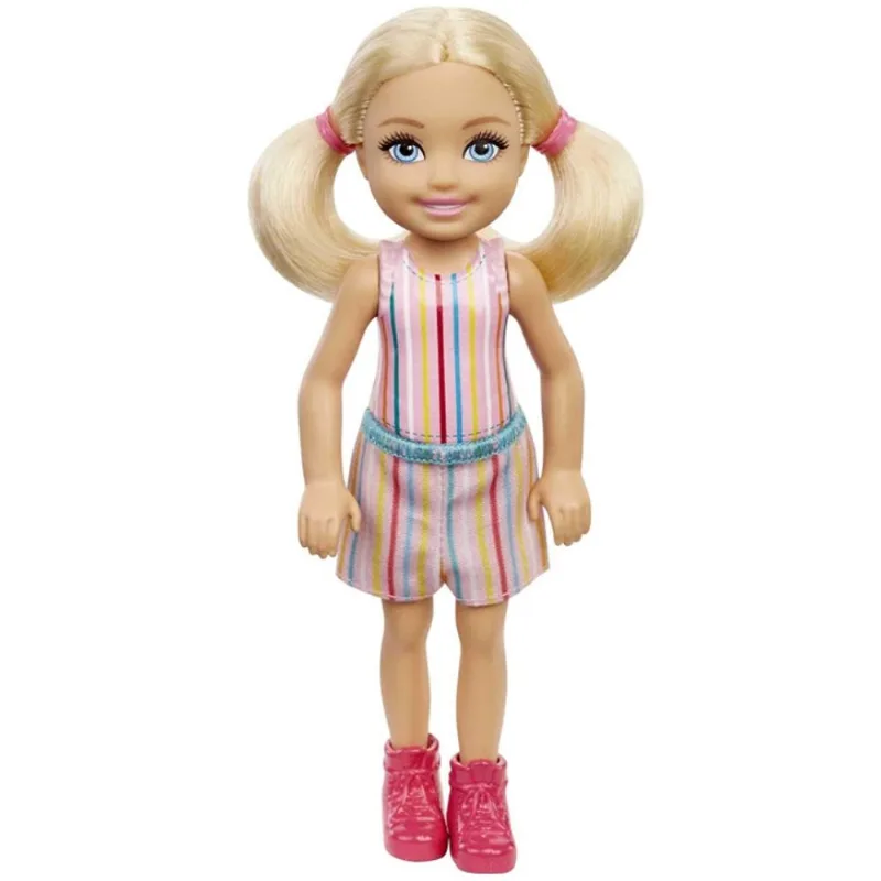 Boneca Barbie Chelsea Shorts Listrado - Mattel