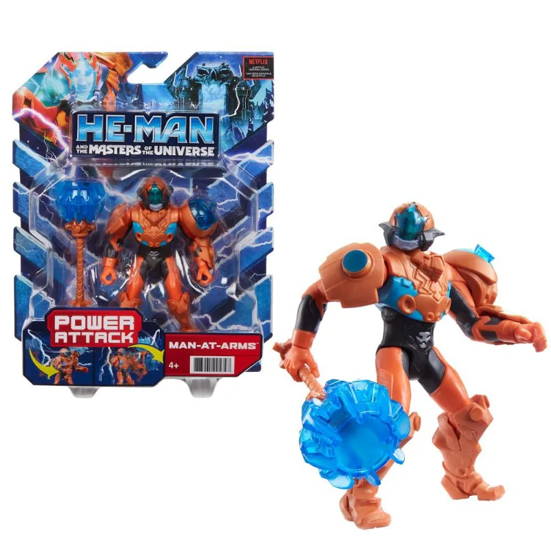 Figura Articulada - Masters of the Universe - Power Attack - Mentor - 14 cm - Mattel