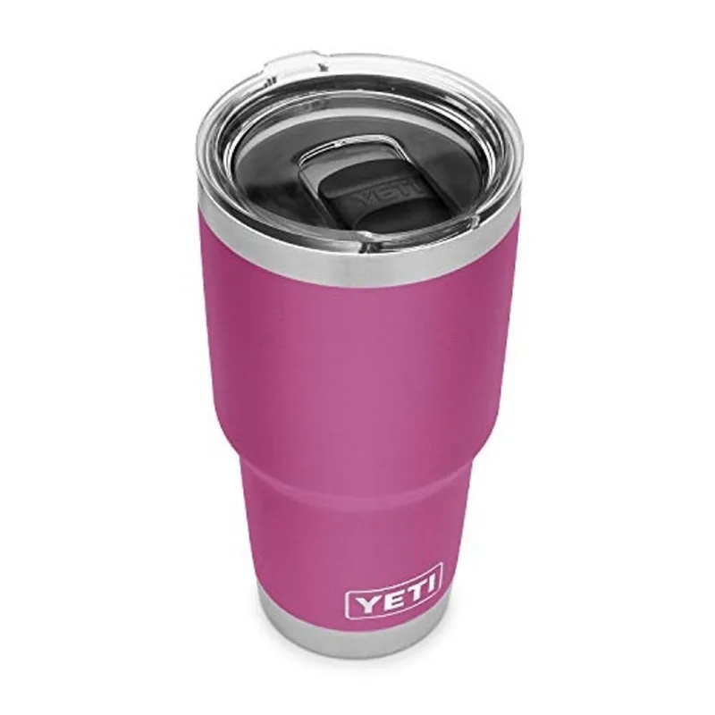 Yeti Rambler 30 oz Tumbler, Aço Inoxidável, Vácuo Isolado com Tampa MagSlider, Pera Espinhosa