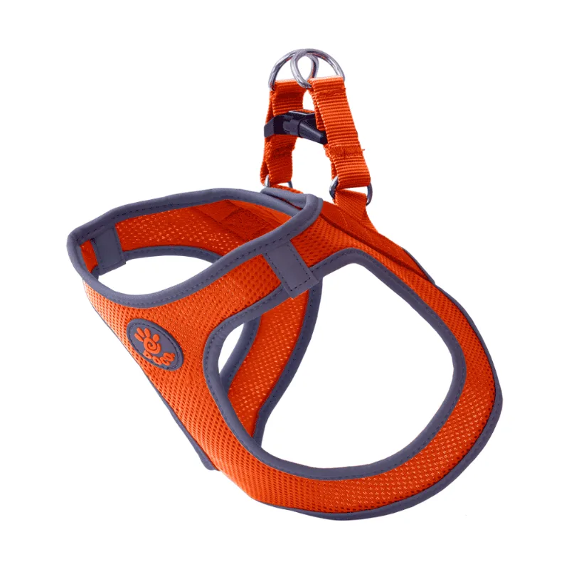 Peitoral Cães Athletic Fit Doco Laranja M