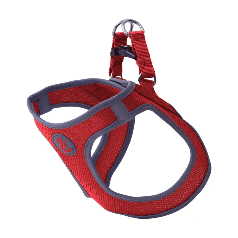 Peitoral Cães Athletic Fit Doco Vermelho XG