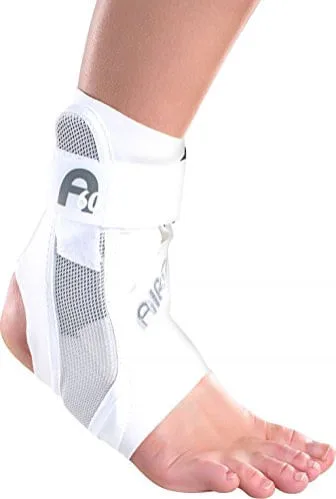 Aircast A60 Tornozelo Brace, Pé Direito, Branco, Pequeno (tamanho Do Sapato Masculino 4-7 / Feminino 5-8.5)