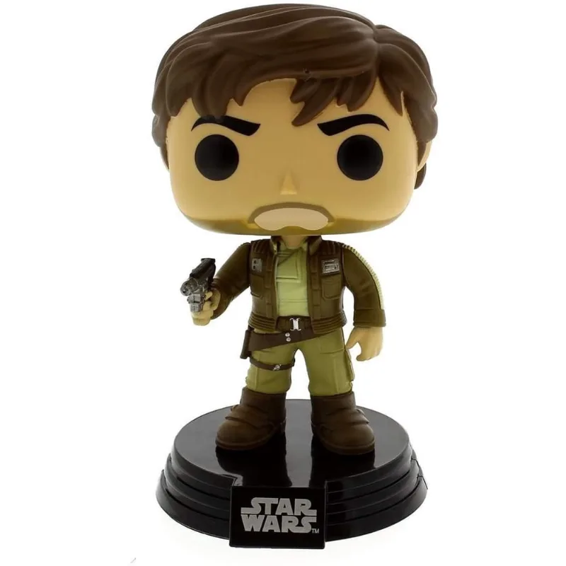 Funko pop! 10451 Star Wars Rogue One Capitão Cassian Andor Bobble Toy