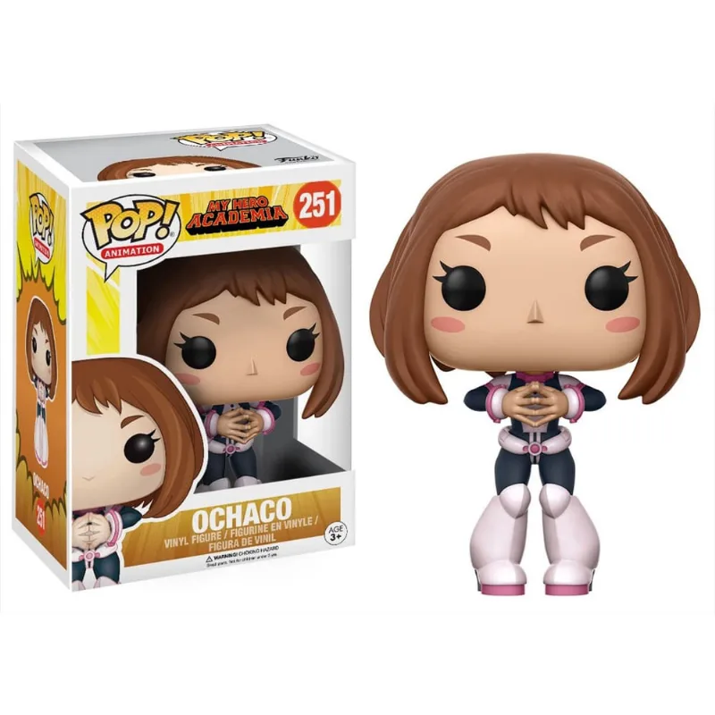Boneco Colecionável Funko Pop Uraraka Ochaco 251 My Hero Academia