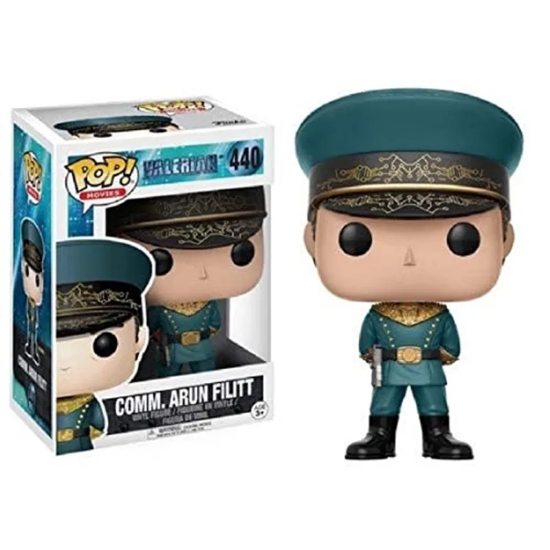 Boneco de ação Funko pop Movies Valerian Commander Arrun Filitt