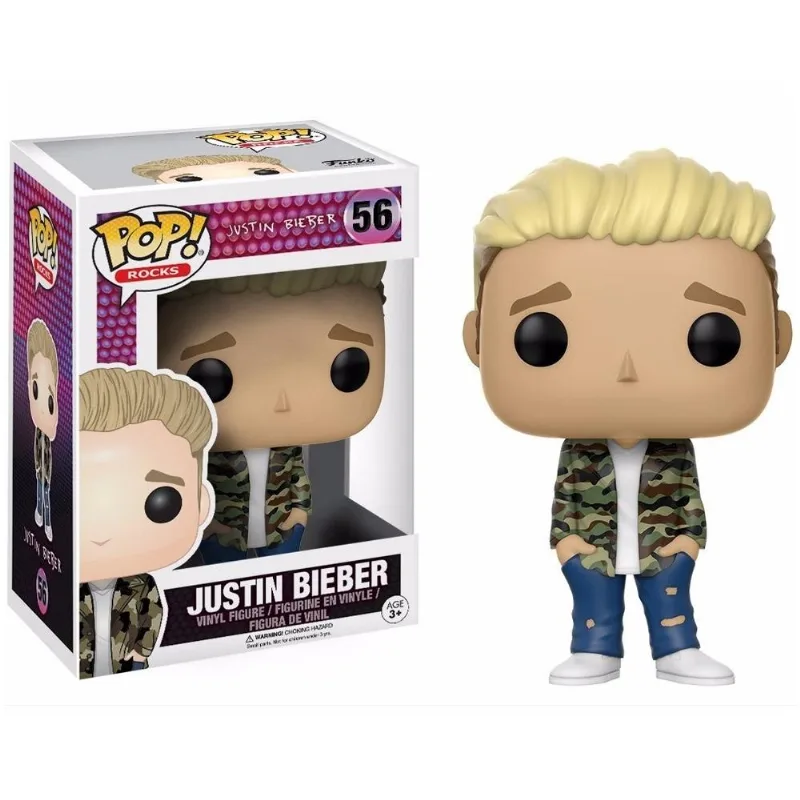 Boneco Funko Pop Justin Bieber 56