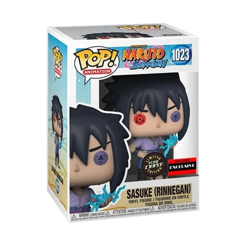 Funko Pop Naruto Shippuden Sasuke Uchiha Rinnegan c/ Chidori Chase Figure (aaa Anime Exlcusive)