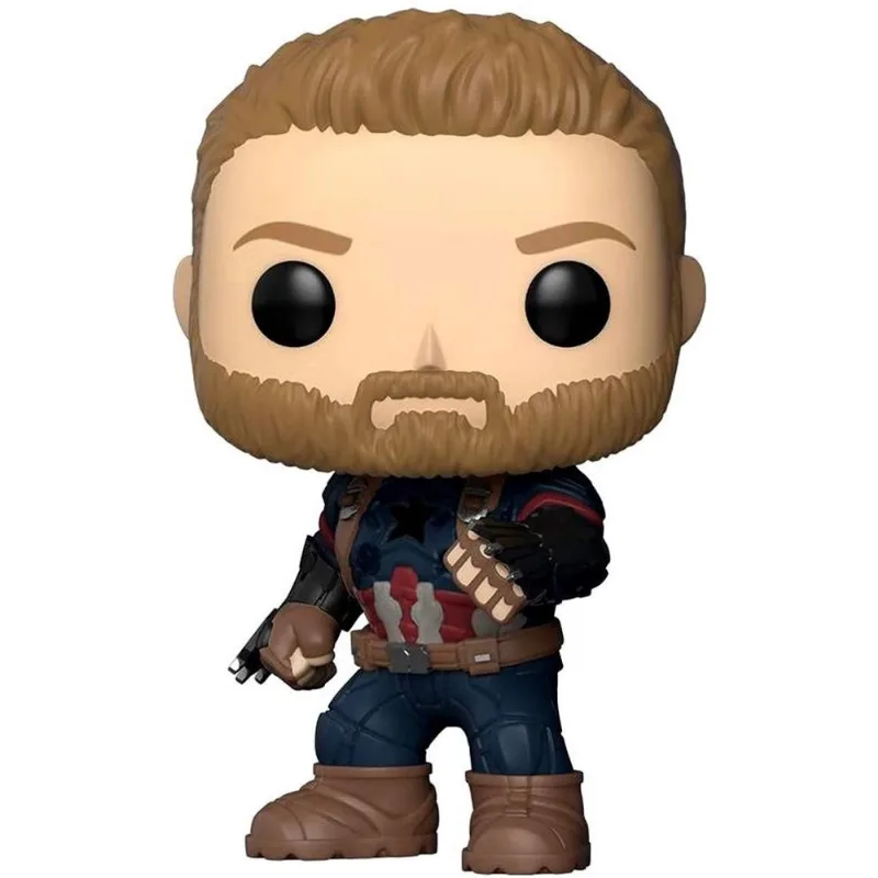 Pop Funko Marvel: Vingadores Guerra Infinita - Capitão América Walmart Exclusivo
