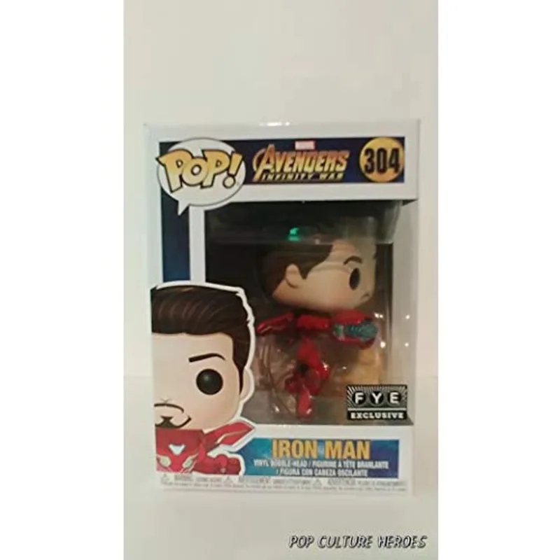 Funko Pop! Marvel Avengers Guerra Infinita Homem de Ferro 304 (Unm