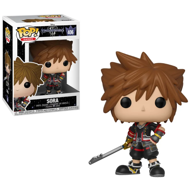 Figura Colecionável - Funko Pop - Disney - Kingdom Hearts 3 - Sora - Funko