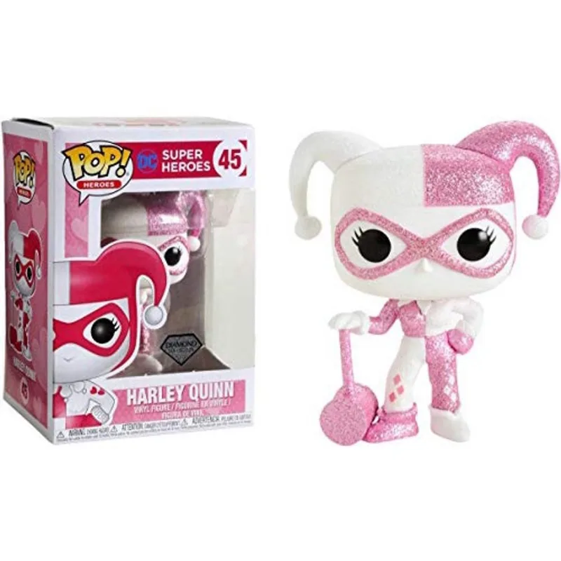 Funko Pop Heroes: dc Super Heroes - Harley Quinn Pink Diam