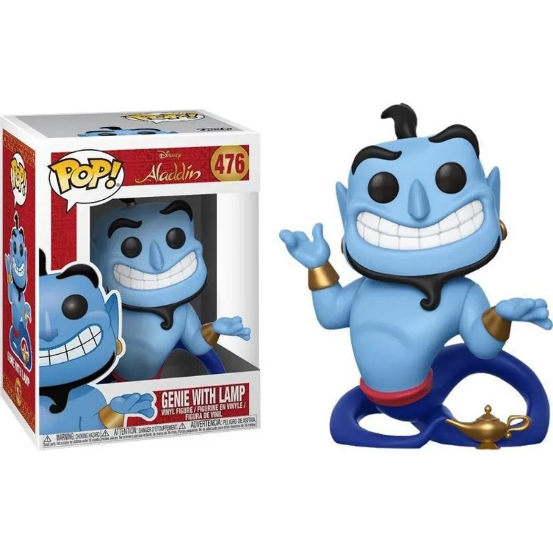 Boneco Funko Pop Disney Aladdin Genie With Lamp 476 Genio