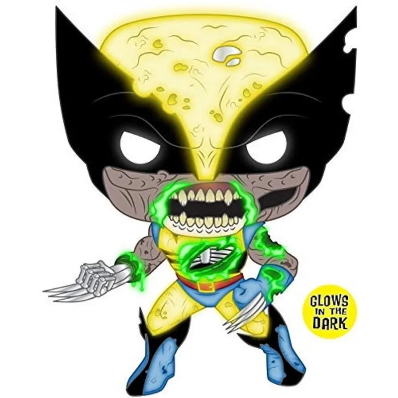 Boneco Marvel Funko pop Wolverine Zumbi Brilha no Escuro