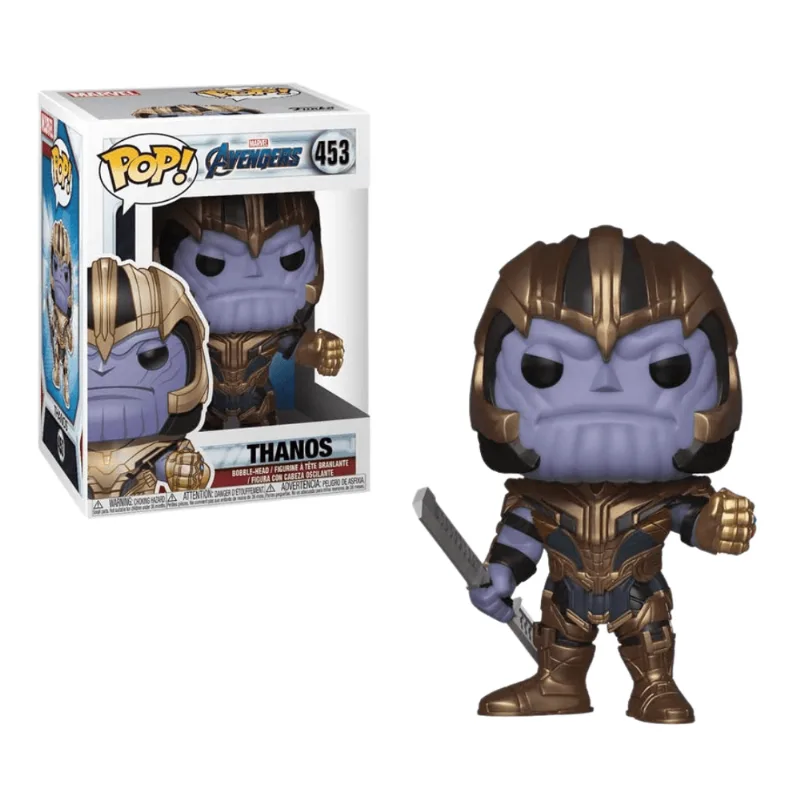 Boneco Funko Pop Thanos 453 Vingadores Ultimato