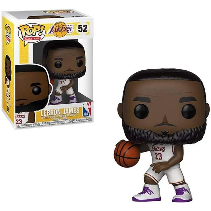 FUNKO POP! NBA: Lakers - Lebron James (White Uniform)