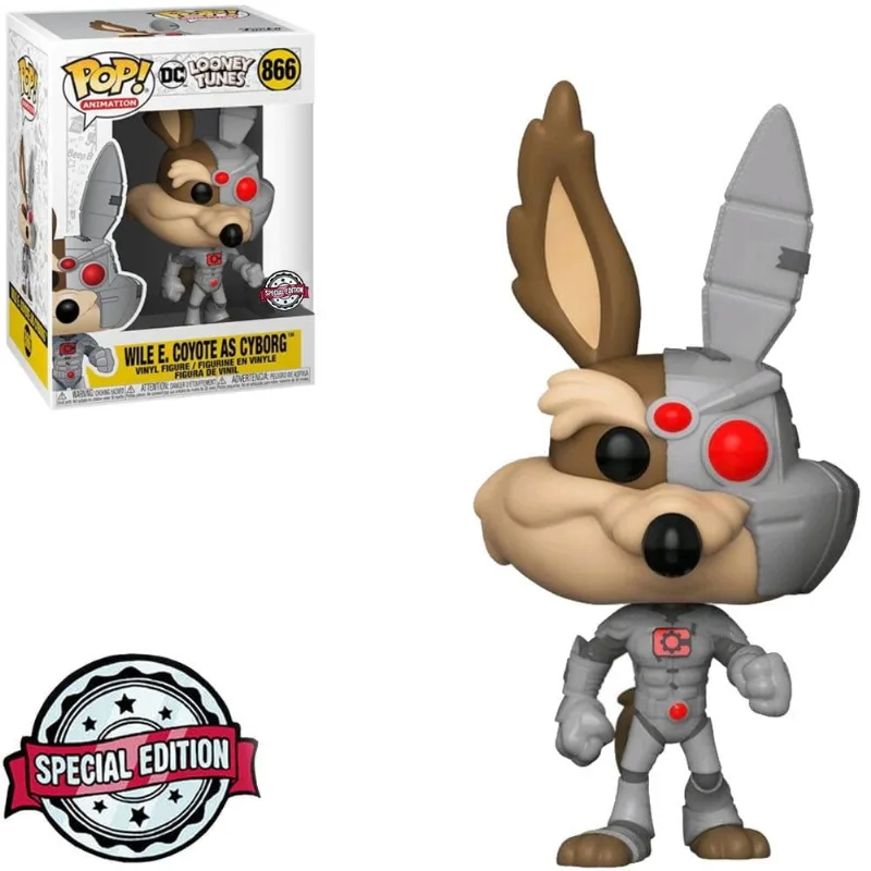 Funko Pop Wile E. Coyote Ciborgue 866 Looney Tunes