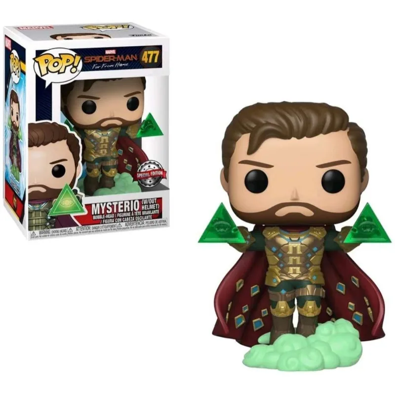 Funko Pop Mysterio Unmasket 477 - Homem Aranha Longe de Casa