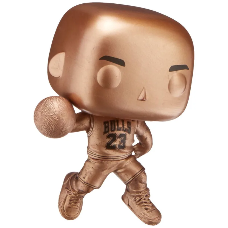 Funko pop! nba Bronze Michael Jordan Chicago Bulls Figura de Vinil Exclusiva