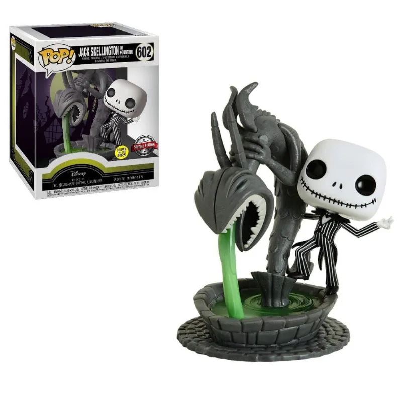 Funko Pop Jack Skellington in Fountain 602 O Estranho Mundo de Jack
