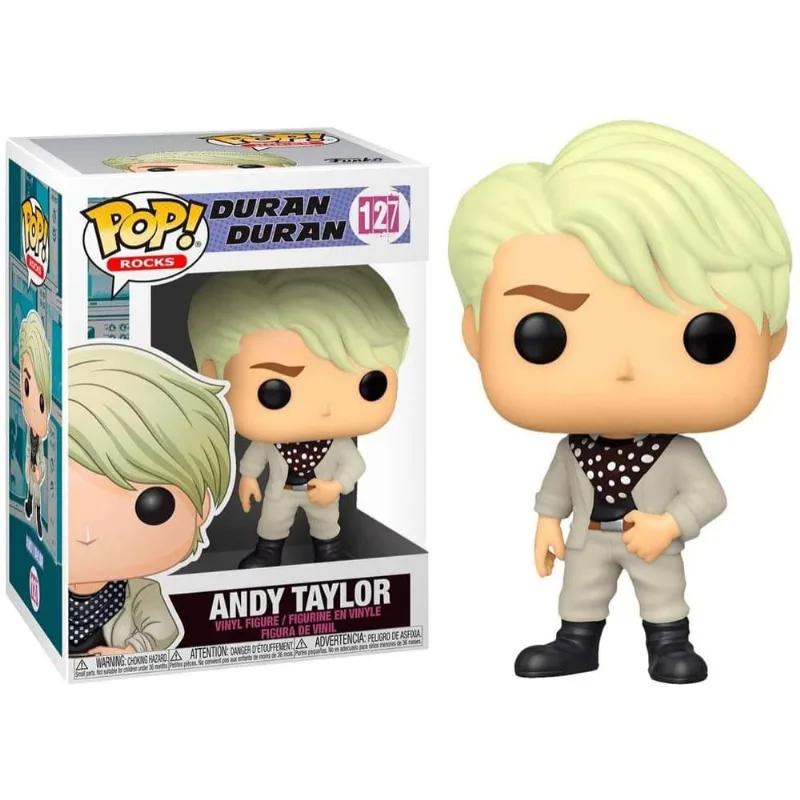 Funko Pop Andy Taylor 127 Duran Duran Funko Pop Rocks