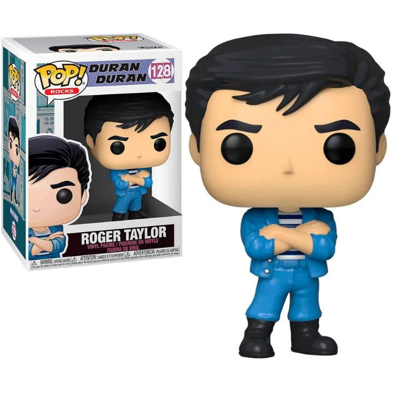 Funko Pop Roger Taylor 128 Duran Duran Funko Pop Rocks