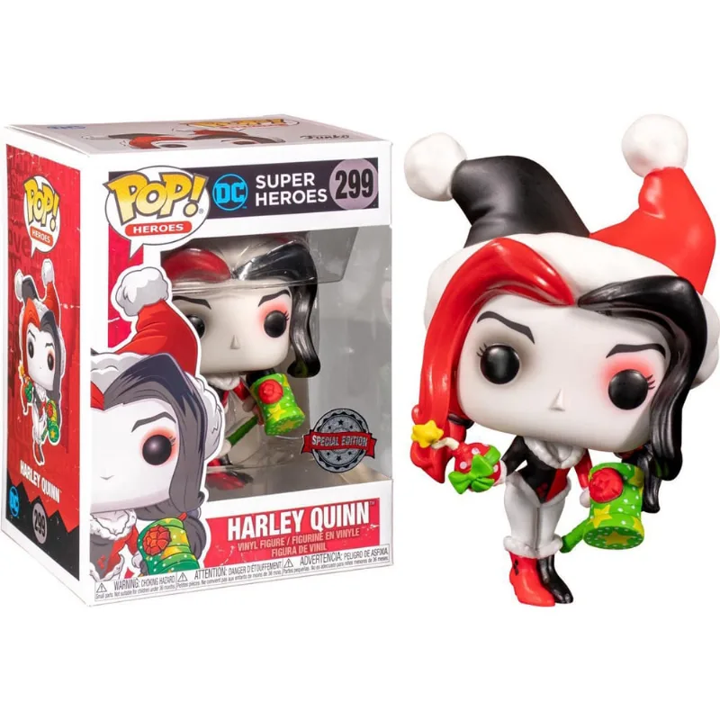 Boneco Harley Quinn 299 Pop Funko Dc Super Heroes