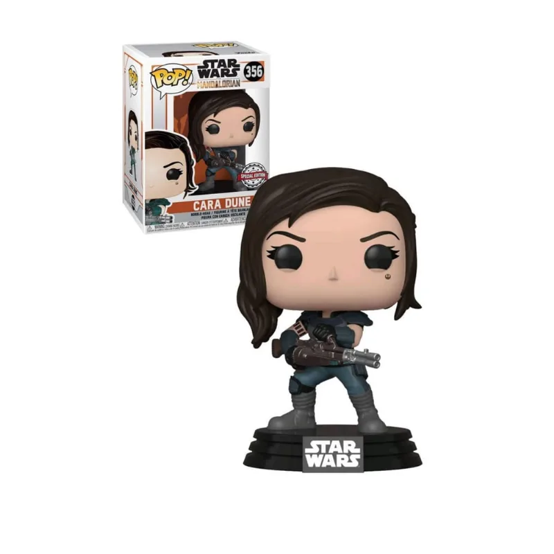 Boneco Funko Pop Star Wars Cara Dune 356 The Mandalorian