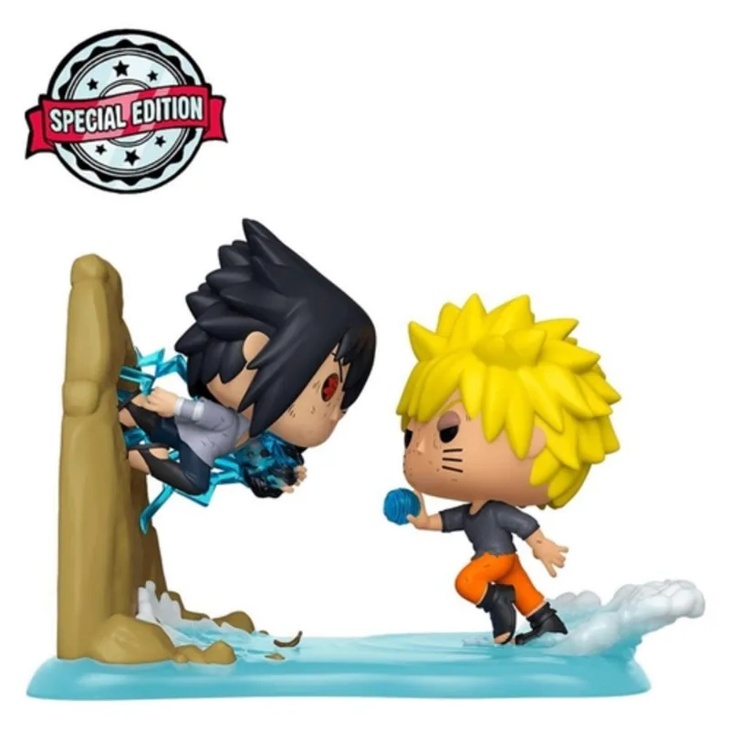 Boneco Funko Pop Anime Naruto Shippuden Sasuke Vs Naruto 732