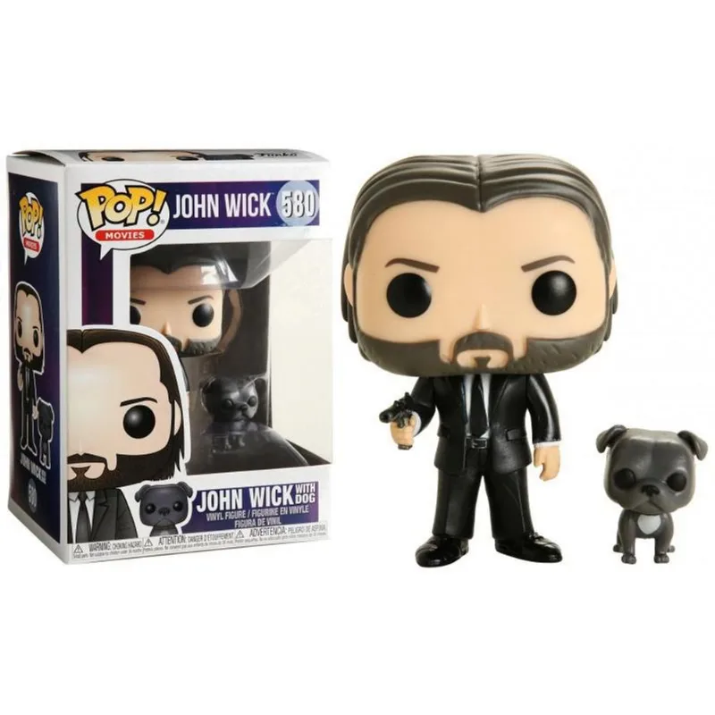John Wick With Dog 580 - John Wick - Funko Pop