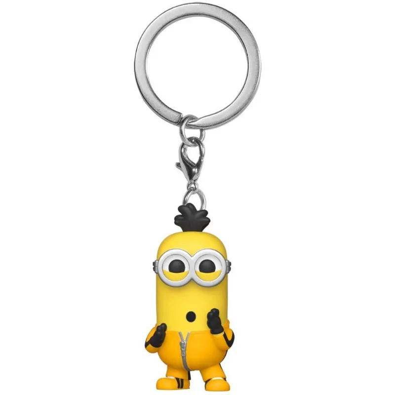 Funko Pop! Chaveiro: Minions 2 - Kung Fu Kevin - Multicolorido - 2 polegadas