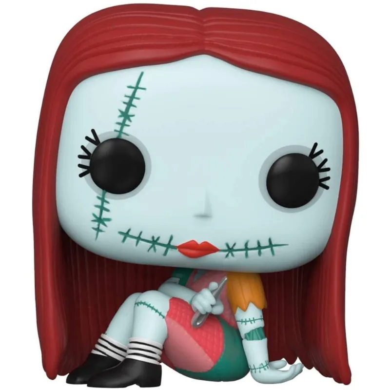 Funko Pop! Disney: O Pesadelo Antes do Natal - Sally Costurando Figura de Vinil