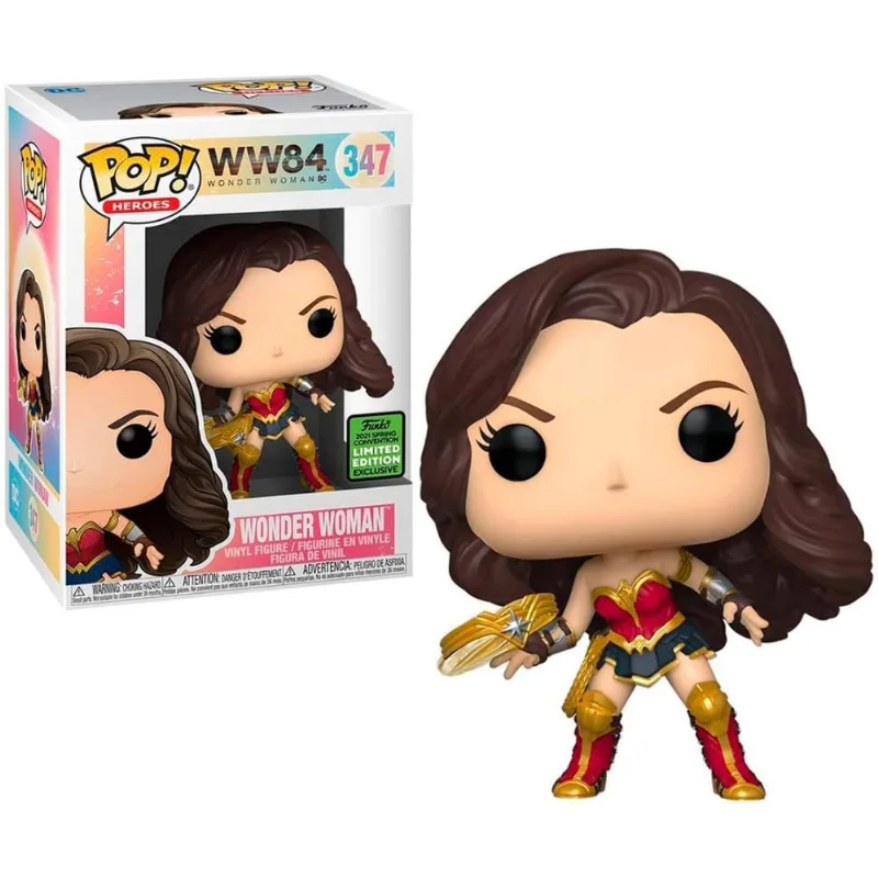 Funko Pop Mulher Maravilha 347 ECCC Wonder Woman 1984