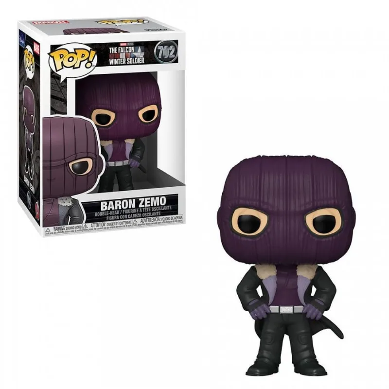 Funko Pop Barão Zemo 702 The Falcon and Winter Soldier